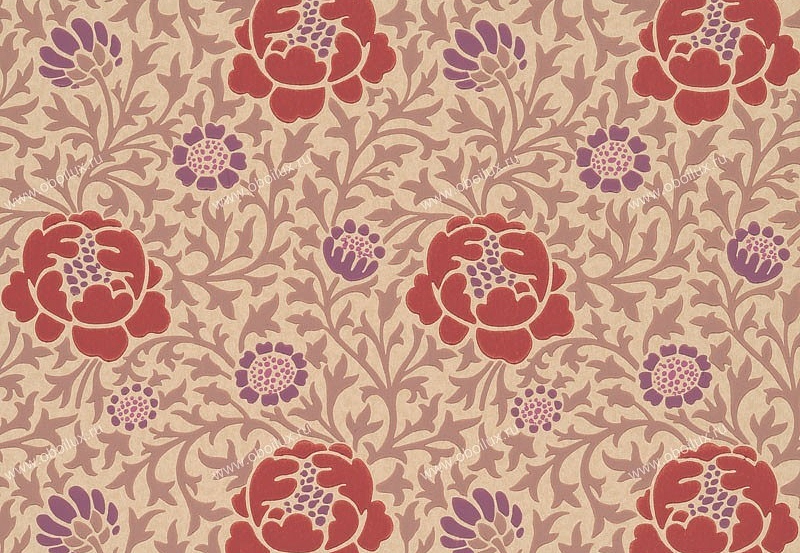 Обои Little Greene London Wallpapers II 0273LWPLUMZ