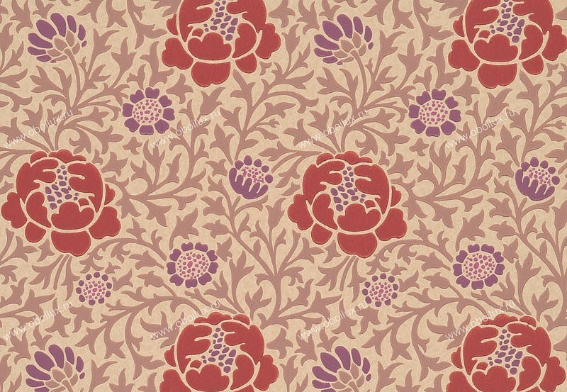 Обои Little Greene London Wallpapers II 0273LWPLUMZ