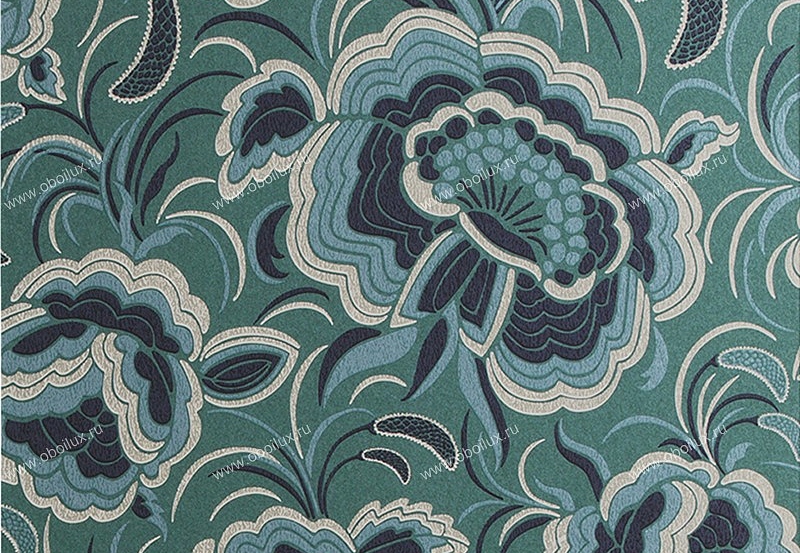 Обои Mokum Metropolis 10488A+10489B-403/Splendour/Peacock