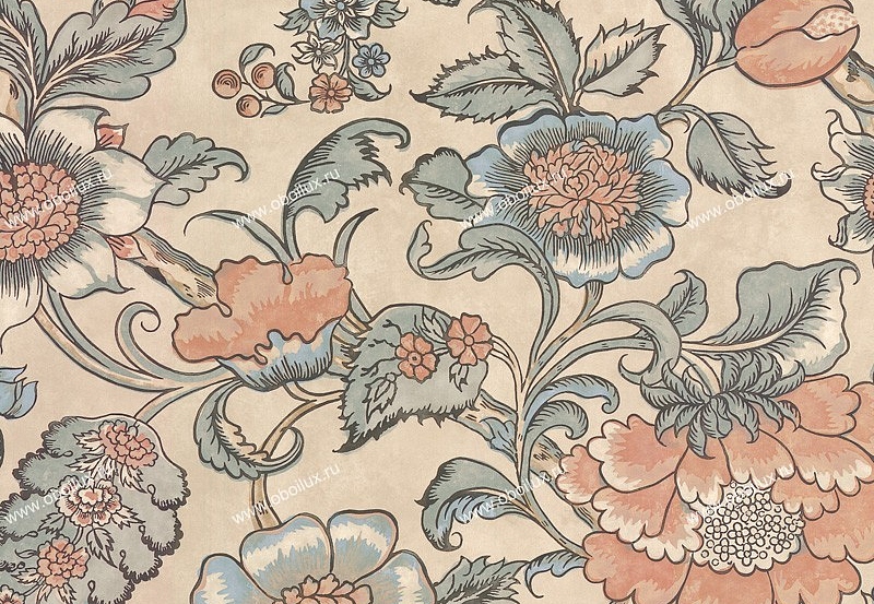 Обои Little Greene Revolution Papers 0284SASOURC