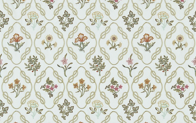 Английская ткань Morris & Co, коллекция Archive Embroideries, артикул 230200