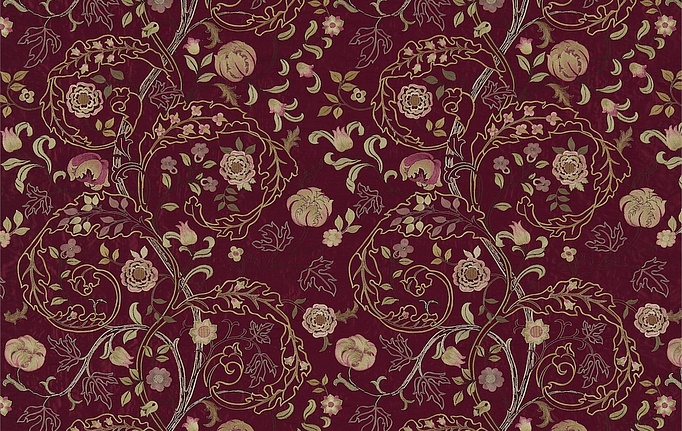 Английская ткань Morris & Co, коллекция Archive Embroideries, артикул 230338