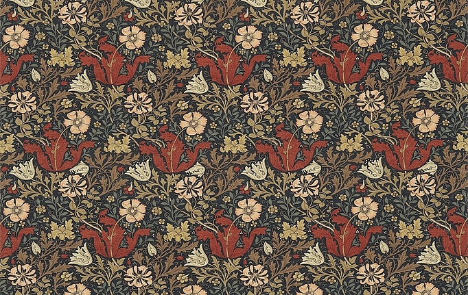 Английская ткань Morris & Co, коллекция Compendium III Prints, артикул PR7675/6