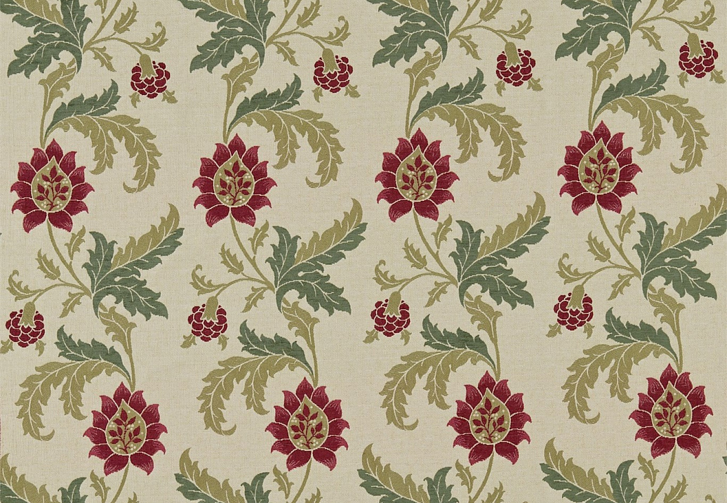 Ткань Morris & Co Pimpernel Weaves DKELEV301