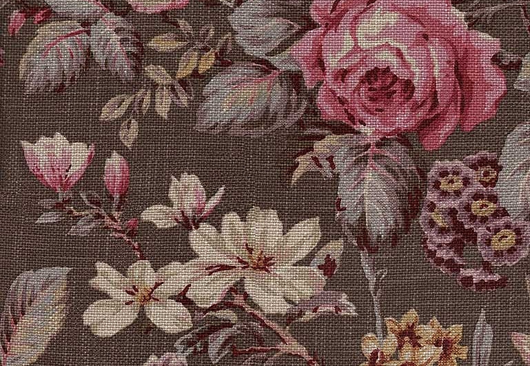 Ткань Andrew Martin Inventor Botanist/Dark Taupe