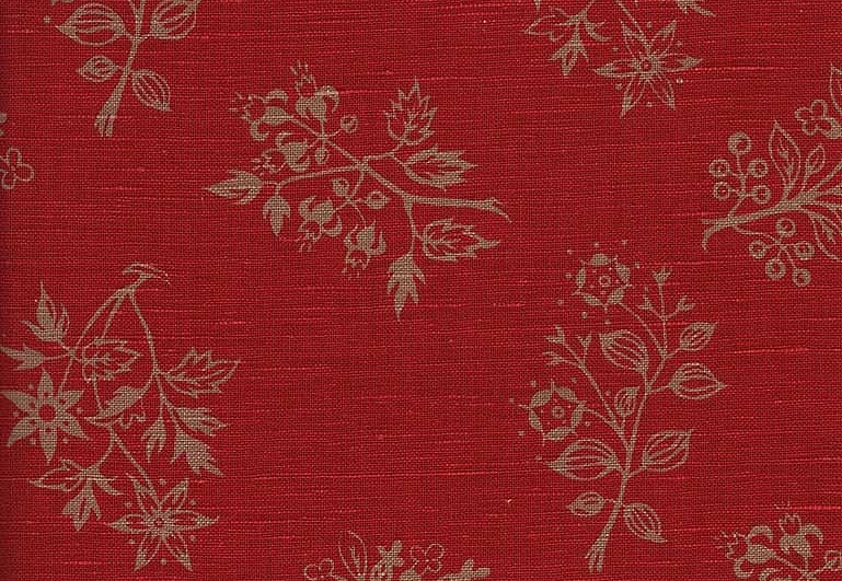 Ткань Andrew Martin Inventor Chartwell/Red