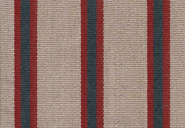 Ткань Andrew Martin Inventor Naval Stripe/Ocean-Red