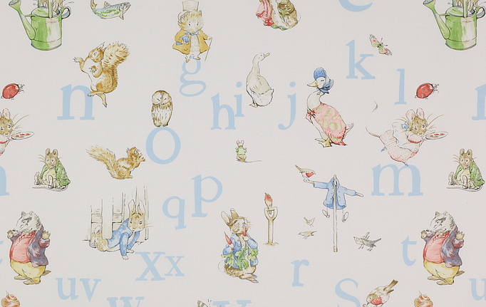 Английская ткань Jane Churchill, коллекция Nursery tales, артикул J650F-01