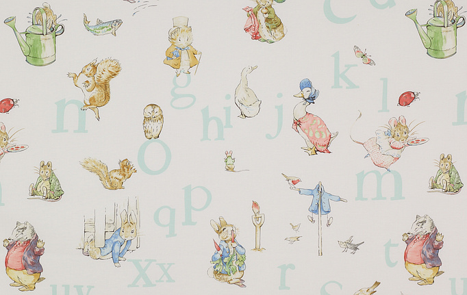 Английская ткань Jane Churchill, коллекция Nursery tales, артикул J650F-03