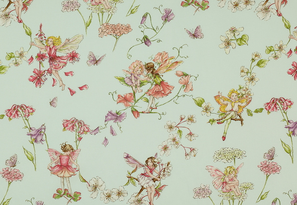 Ткань Jane Churchill Nursery tales J438F-02