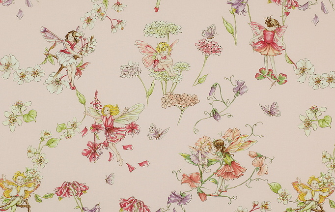 Английская ткань Jane Churchill, коллекция Nursery tales, артикул J438F-04