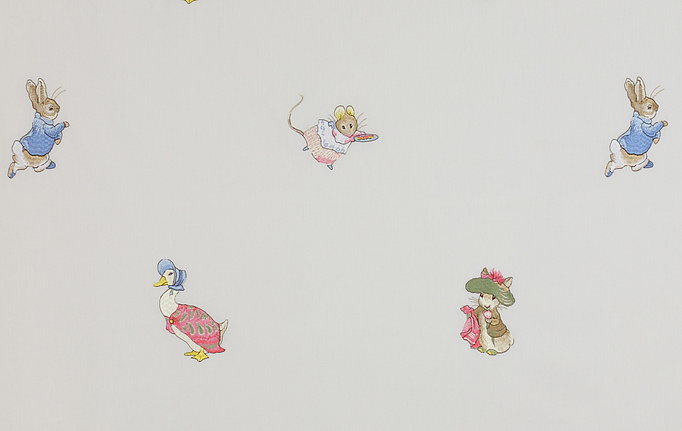 Английская ткань Jane Churchill, коллекция Nursery tales, артикул J643F-01