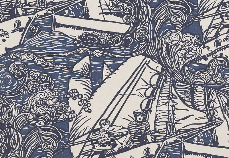 Ткань Ralph Lauren Artiste de la Mer FRL150/02