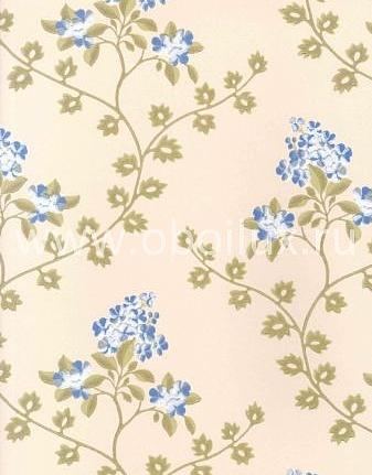 Обои Zoffany Fleurs Rococo FLW04006