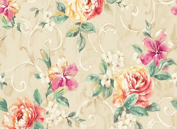 Обои Seabrook Watercolors AQ50805