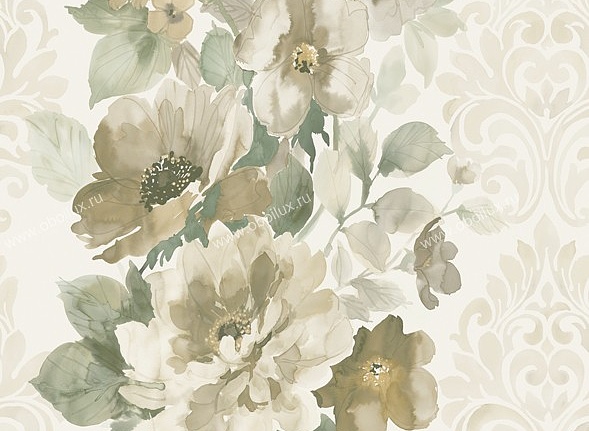 Обои Seabrook Watercolors AQ50407