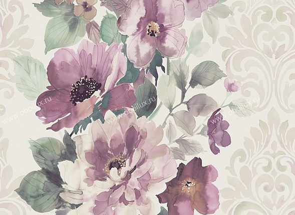 Обои Seabrook Watercolors AQ50409