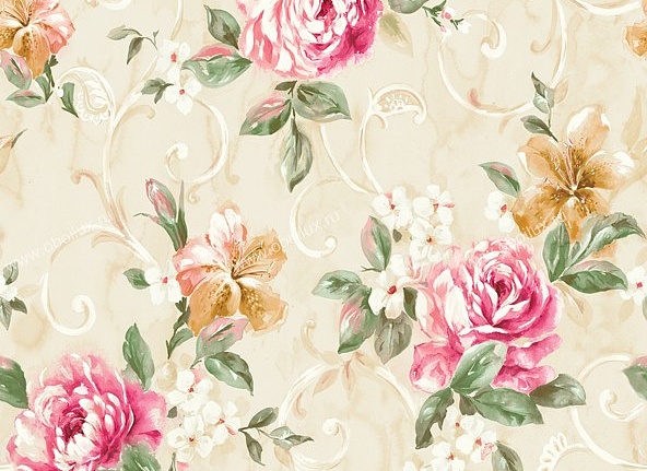 Обои Seabrook Watercolors AQ50801