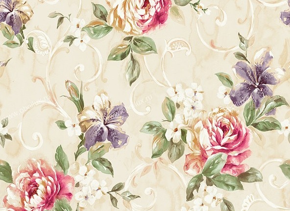 Обои Seabrook Watercolors AQ50804