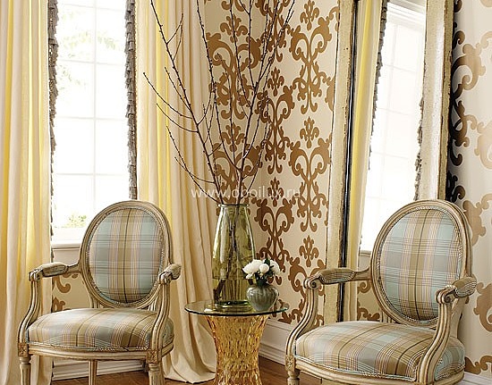 Обои Thibaut Filigree T2021