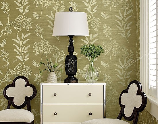 Обои Thibaut Grasscloth Resource T5006