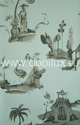 Обои Osborne & Little Pompadour W6011-02