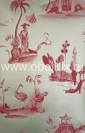 Обои Osborne & Little Pompadour W6011-07