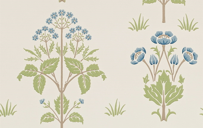 Английские обои Morris & Co, коллекция Archive Wallpapers, артикул 210348