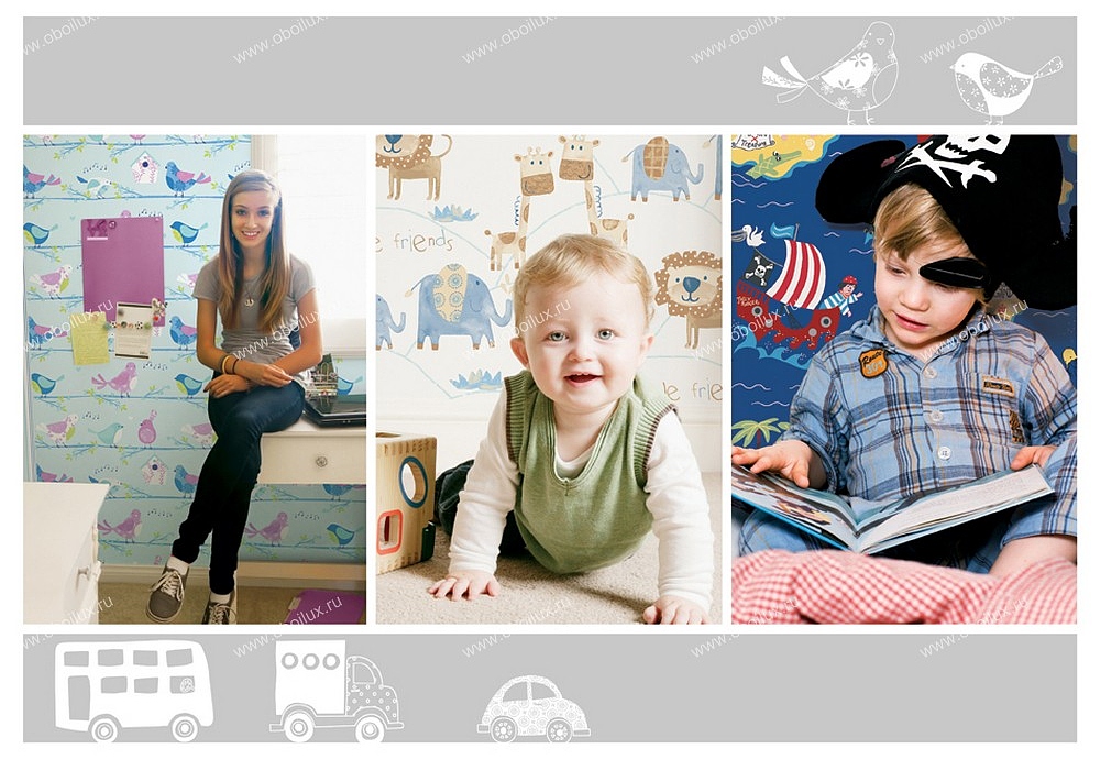 Обои Aura Just 4 Kids G56037