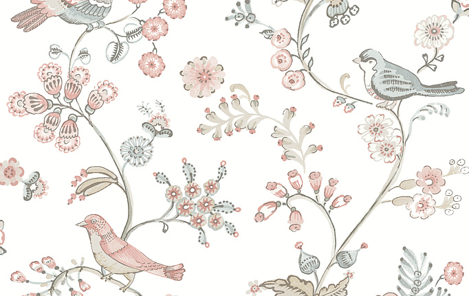 Американские обои Wallquest, коллекция Flora&Fauna, артикул 3122-10805
