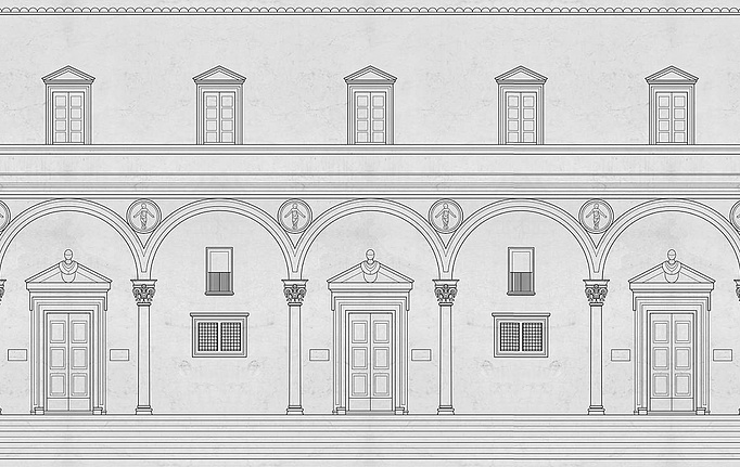 Итальянские панно и фотообои Skinwall, коллекция Suite Collection, артикул 724B