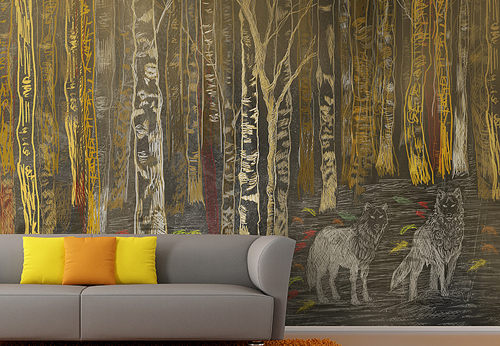Панно и фотообои Skinwall Contemporary Collection 67