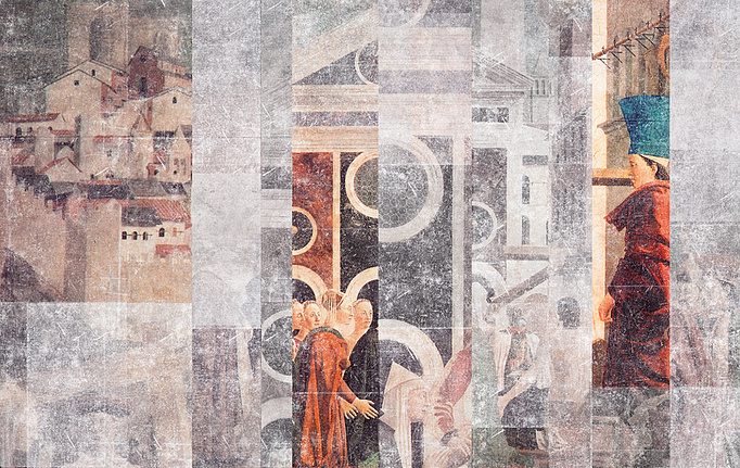 Итальянские панно и фотообои Skinwall, коллекция Fragments of the Past Collection, артикул 504