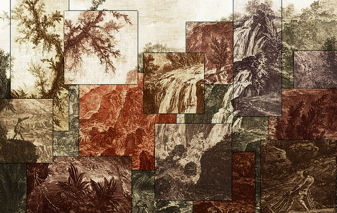 Итальянские панно и фотообои Skinwall, коллекция Fragments of the Past Collection, артикул 510B