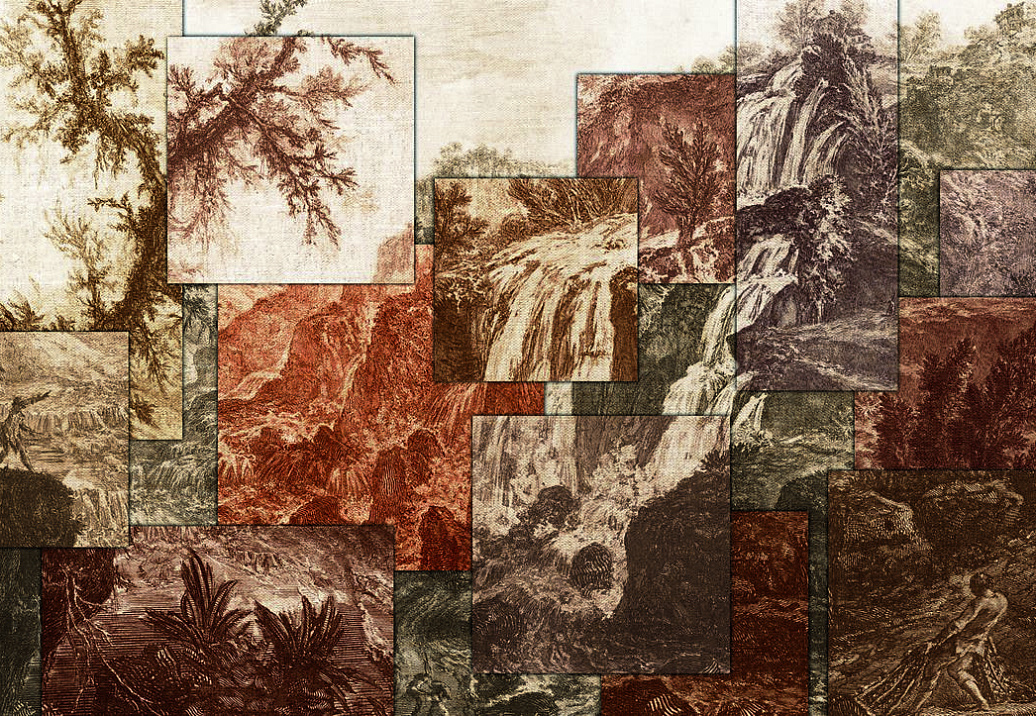 Панно и фотообои Skinwall Fragments of the Past Collection 510B