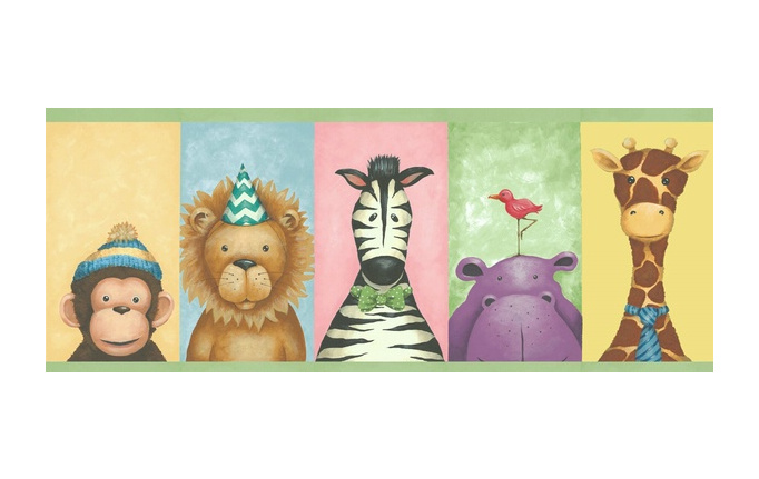 Американский бордюр Wallquest, коллекция Pajama Party, артикул KJ51154B