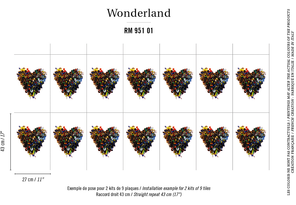 Панно и фотообои Elitis Wonderland RM-951-01