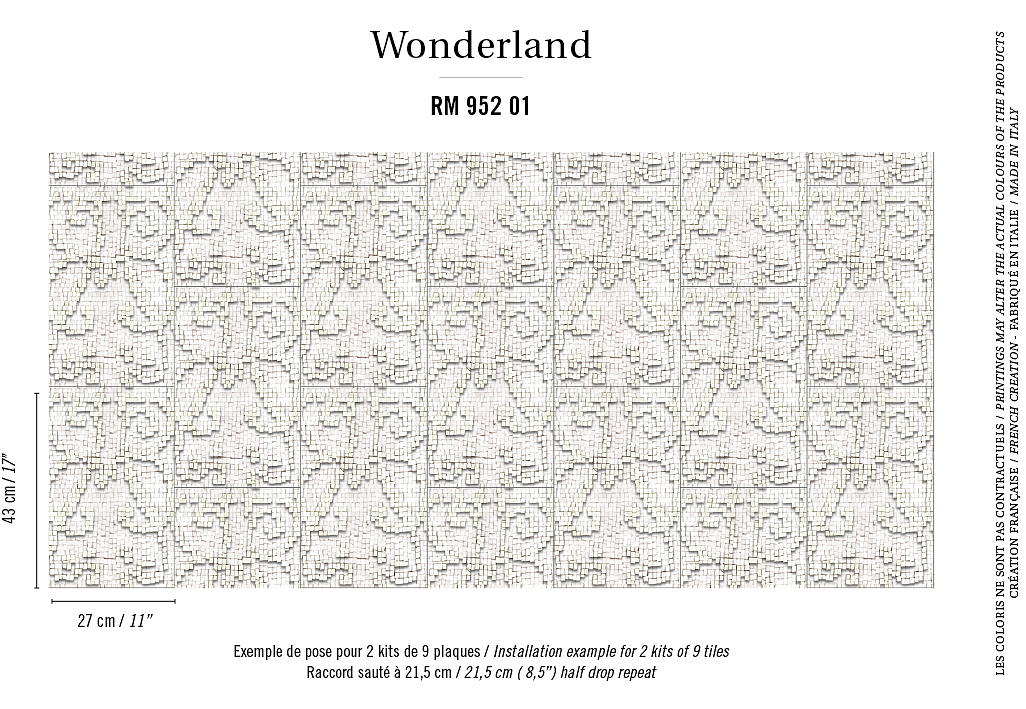 Панно и фотообои Elitis Wonderland RM-952-01