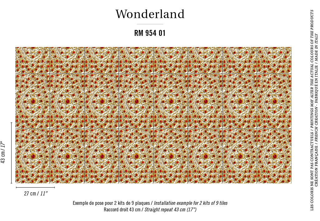 Панно и фотообои Elitis Wonderland RM-954-01