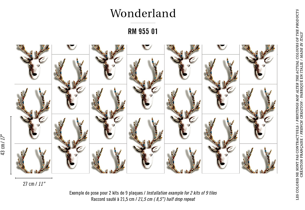 Панно и фотообои Elitis Wonderland RM-955-01