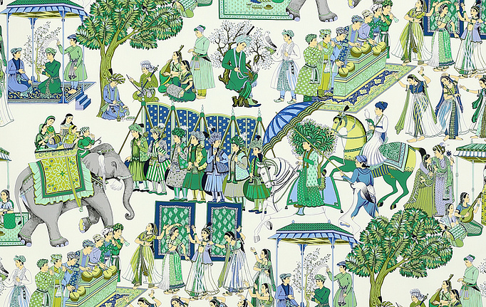 Французская ткань Manuel Canovas, коллекция Anna, артикул M4028-03