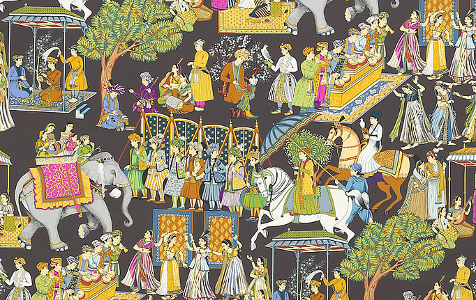 Французская ткань Manuel Canovas, коллекция Anna, артикул M4028-04