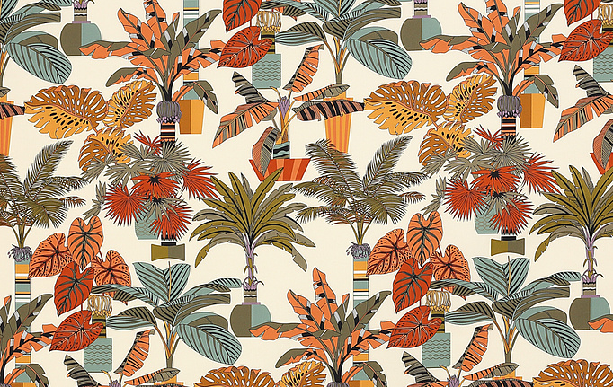Французская ткань Manuel Canovas, коллекция Anna, артикул M4034-03