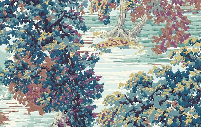 Английские обои Sanderson, коллекция Arboretum, артикул 217222