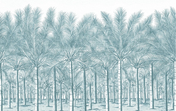 Американские панно и фотообои Thibaut, коллекция Palm Grove, артикул TM13949