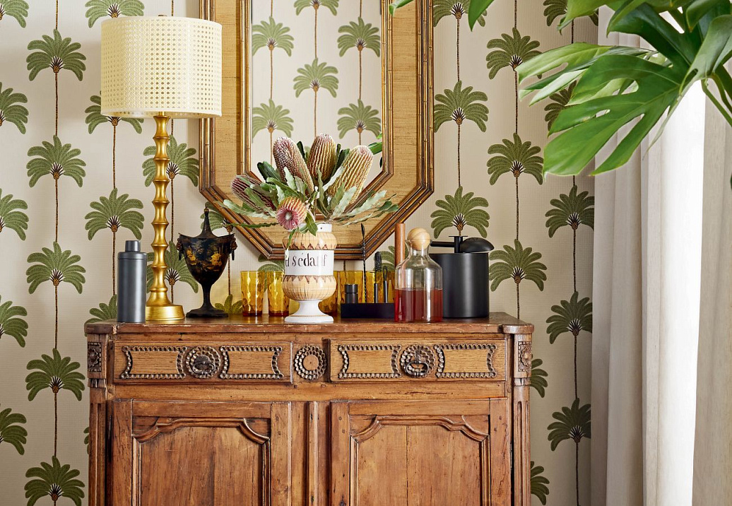 Обои Thibaut Palm Grove T13945