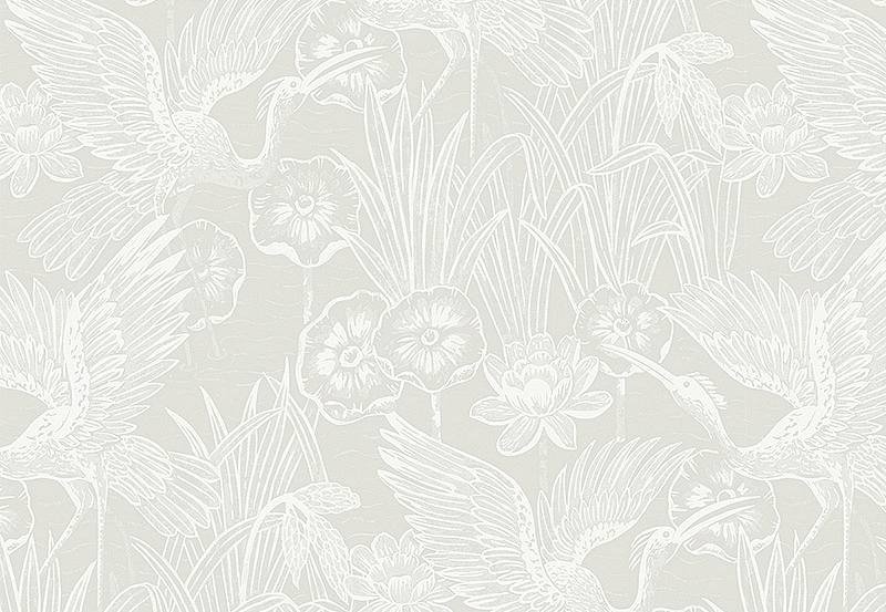 Обои Seabrook White Heron EW11010