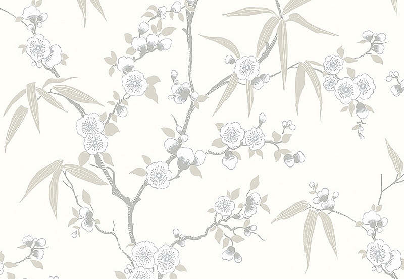 Обои Seabrook White Heron EW11107