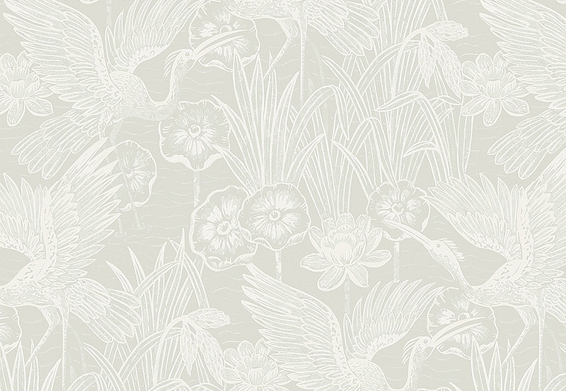 Обои Seabrook White Heron EW11500