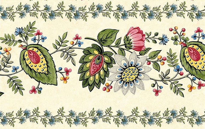Бордюр Designers Guild, коллекция John Derian - Picture Book II, артикул PJD6015/01
